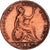 Münze, Großbritannien, Farthing, 1853