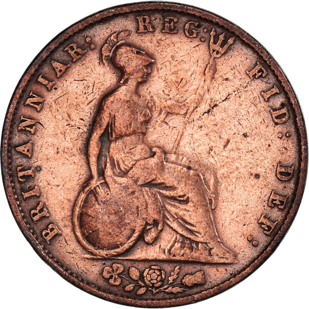 Münze, Großbritannien, Farthing, 1841
