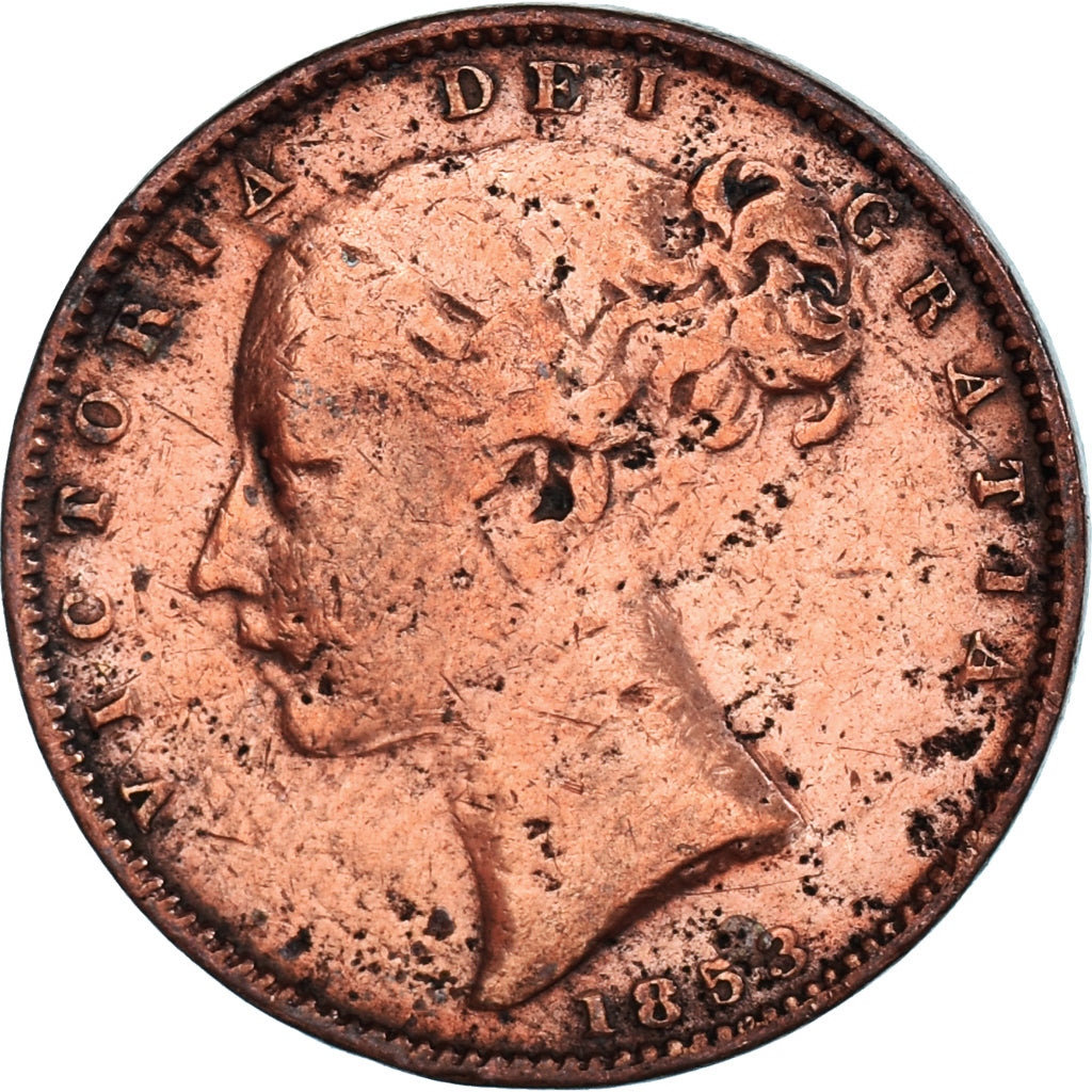 Coin, Great Britain, Farthing, 1853