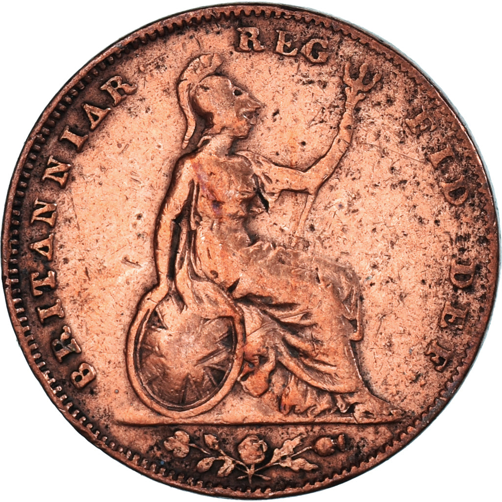 Coin, Great Britain, Farthing, 1853
