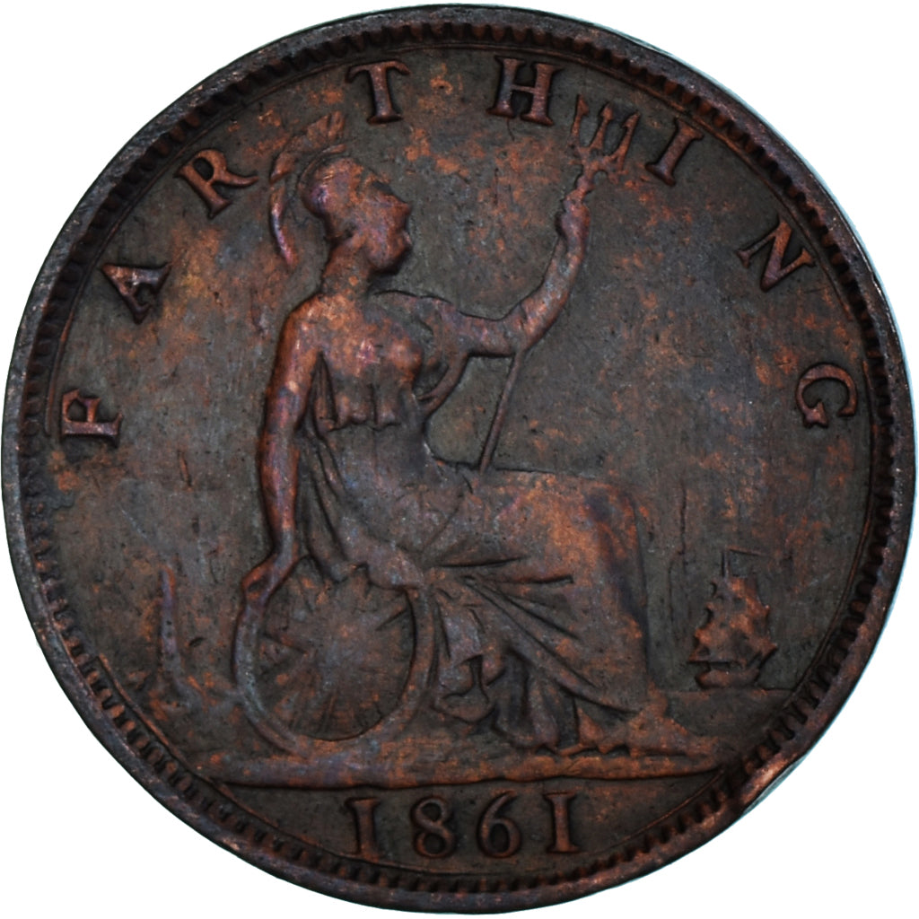 Moneta, Gran Bretagna, Farthing, 1861