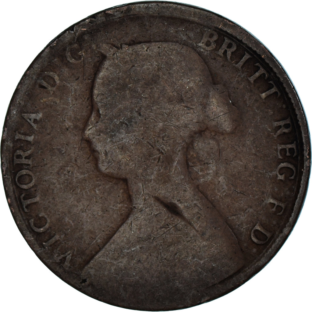 Moneta, Gran Bretagna, 1/2 Penny, 1861