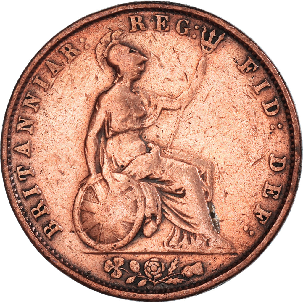 Coin, Great Britain, Farthing, 1853