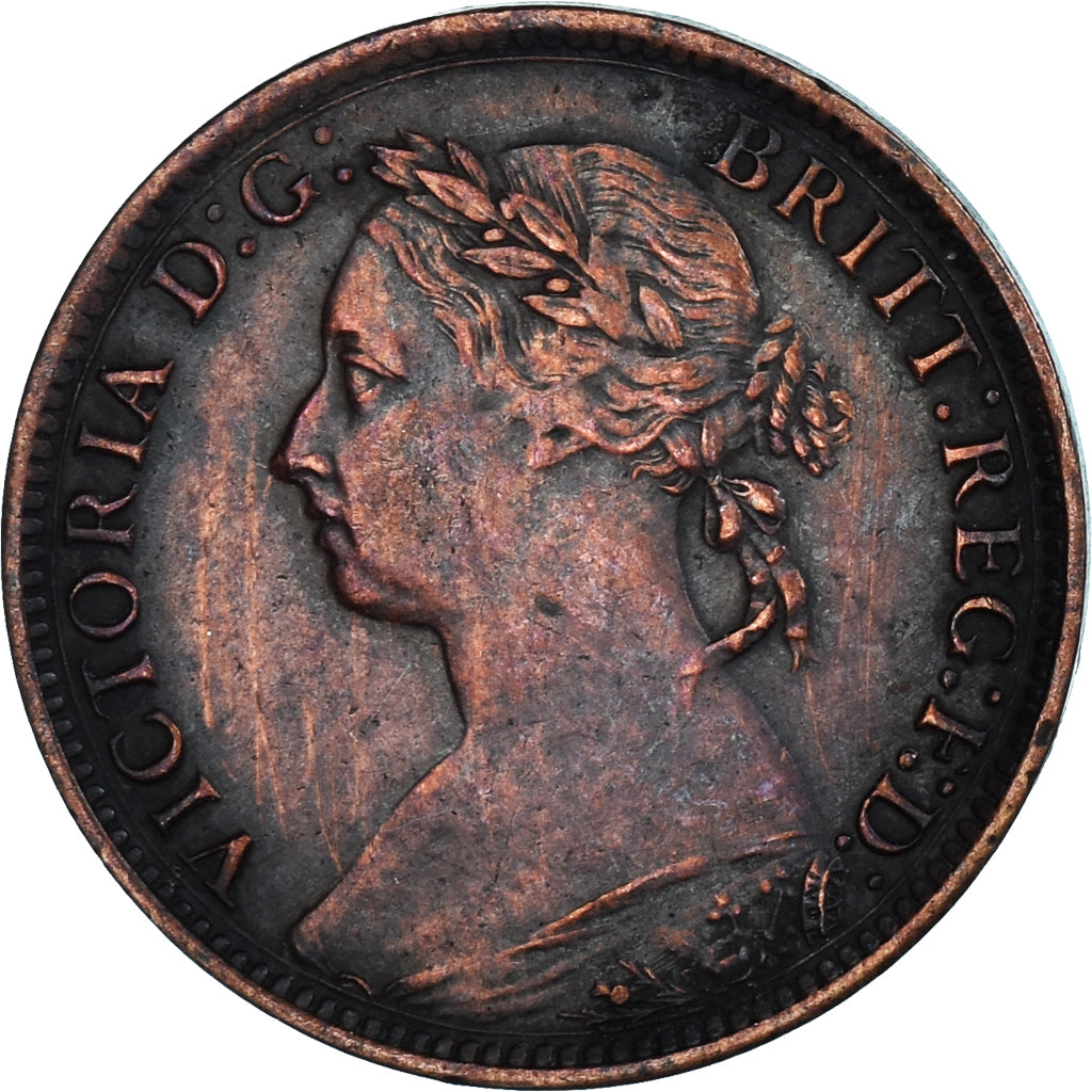 Coin, Great Britain, Farthing, 1883