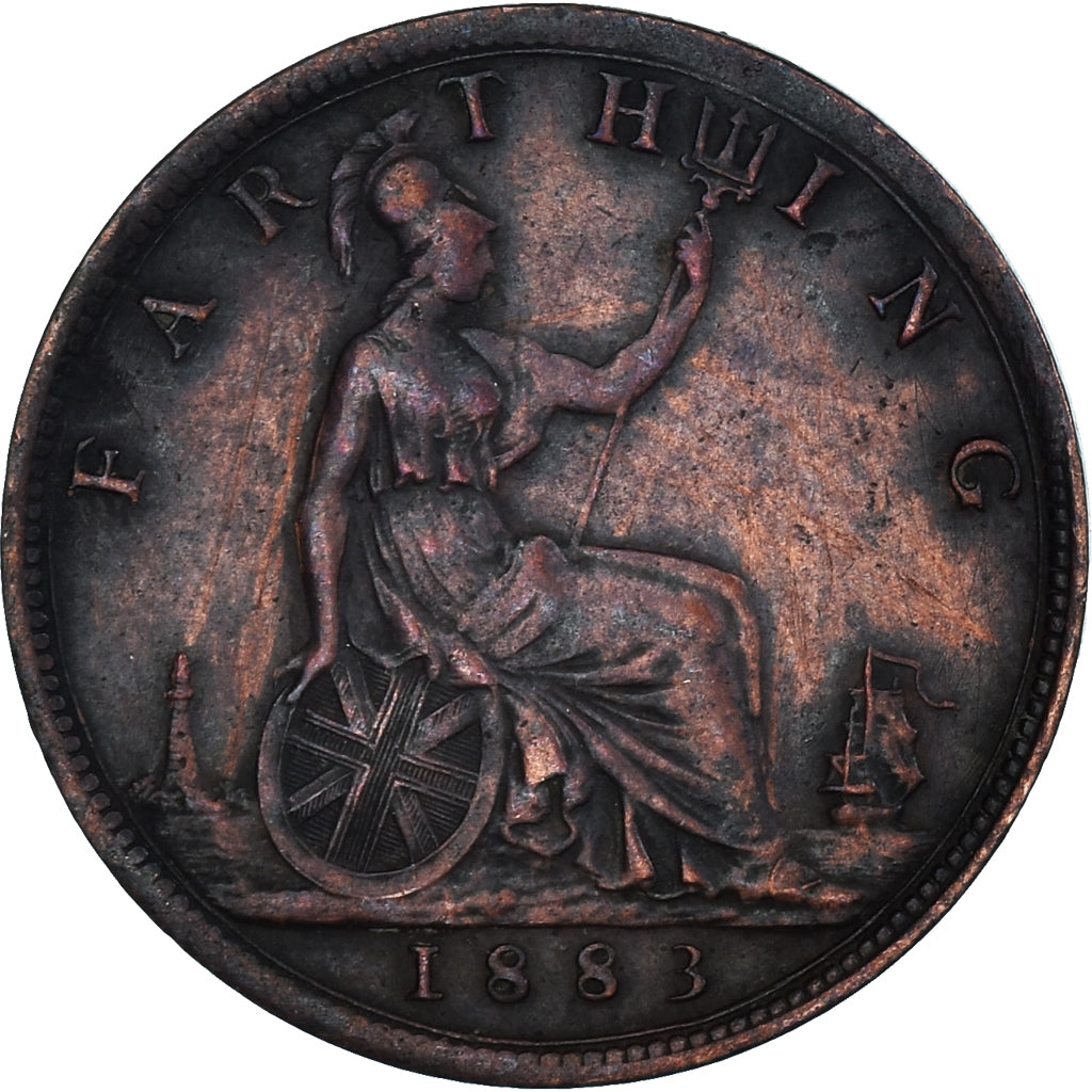 Coin, Great Britain, Farthing, 1883