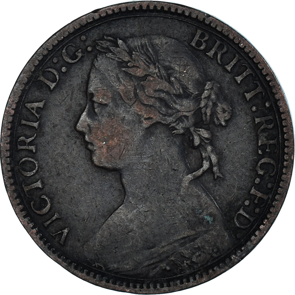 Moneta, Gran Bretagna, Farthing, 1875