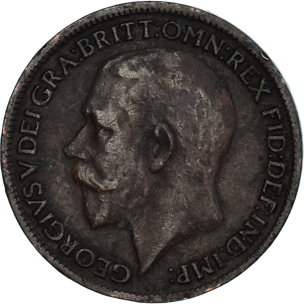 Coin, Great Britain, Farthing, 1919