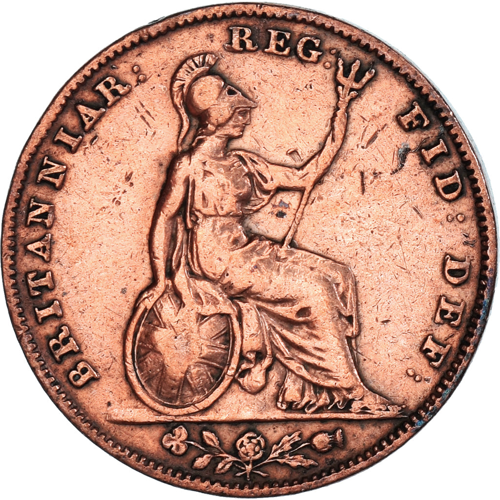 Munten, Groot Bretagne, Farthing, 1840