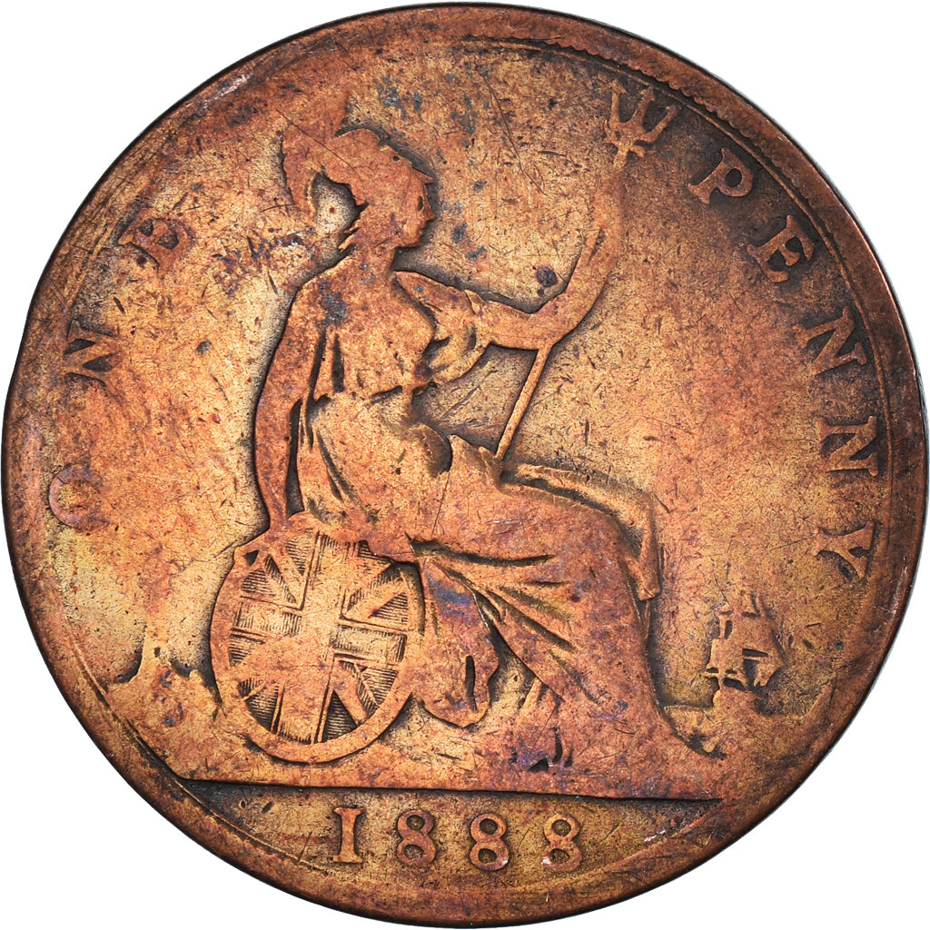 Moneta, Gran Bretagna, Penny, 1888