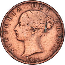 Coin, Great Britain, Farthing, 1854