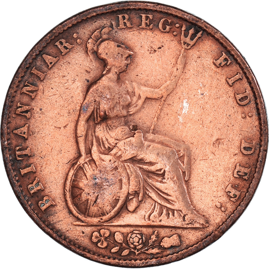 Coin, Great Britain, Farthing, 1854