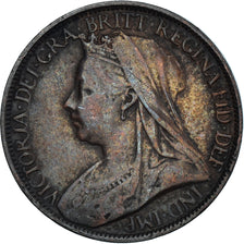 Moeda, Grã-Bretanha, Farthing, 1901