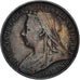 Moeda, Grã-Bretanha, Farthing, 1901