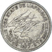 Moneta, Państwa Afryki Środkowej, 50 Francs, 1977