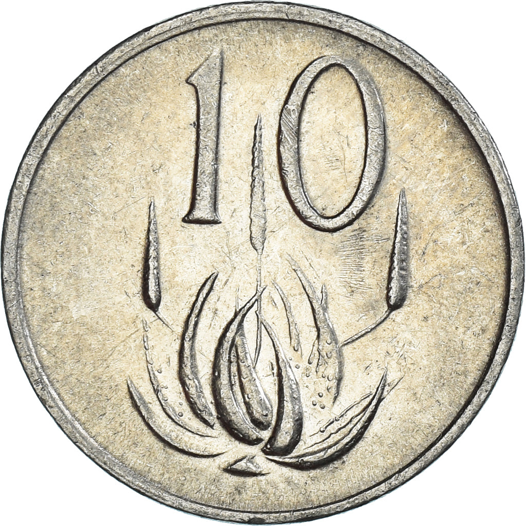 Coin, South Africa, 10 Cents, 1979