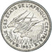 Coin, Central African States, 50 Francs, 1983