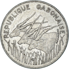 Coin, Gabon, 100 Francs, 1982