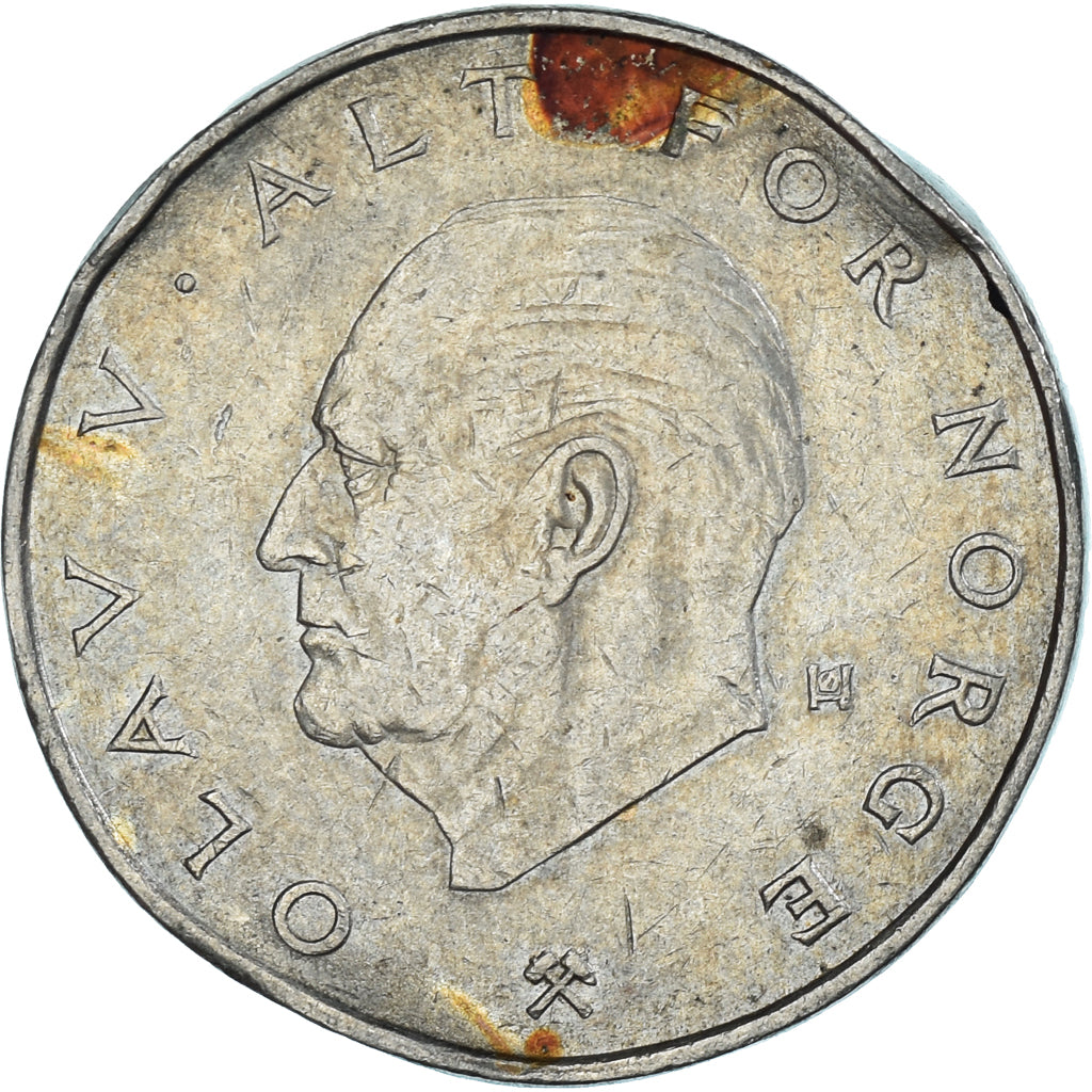 Münze, Norwegen, Krone, 1986