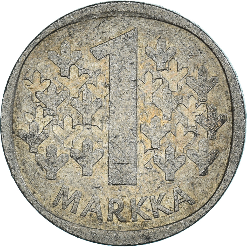 Coin, Finland, Markka, 1973