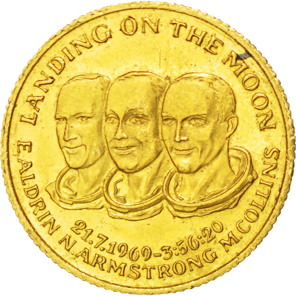 Etats-Unis, Médaille premier pas sur la lune 21 juillet 1969