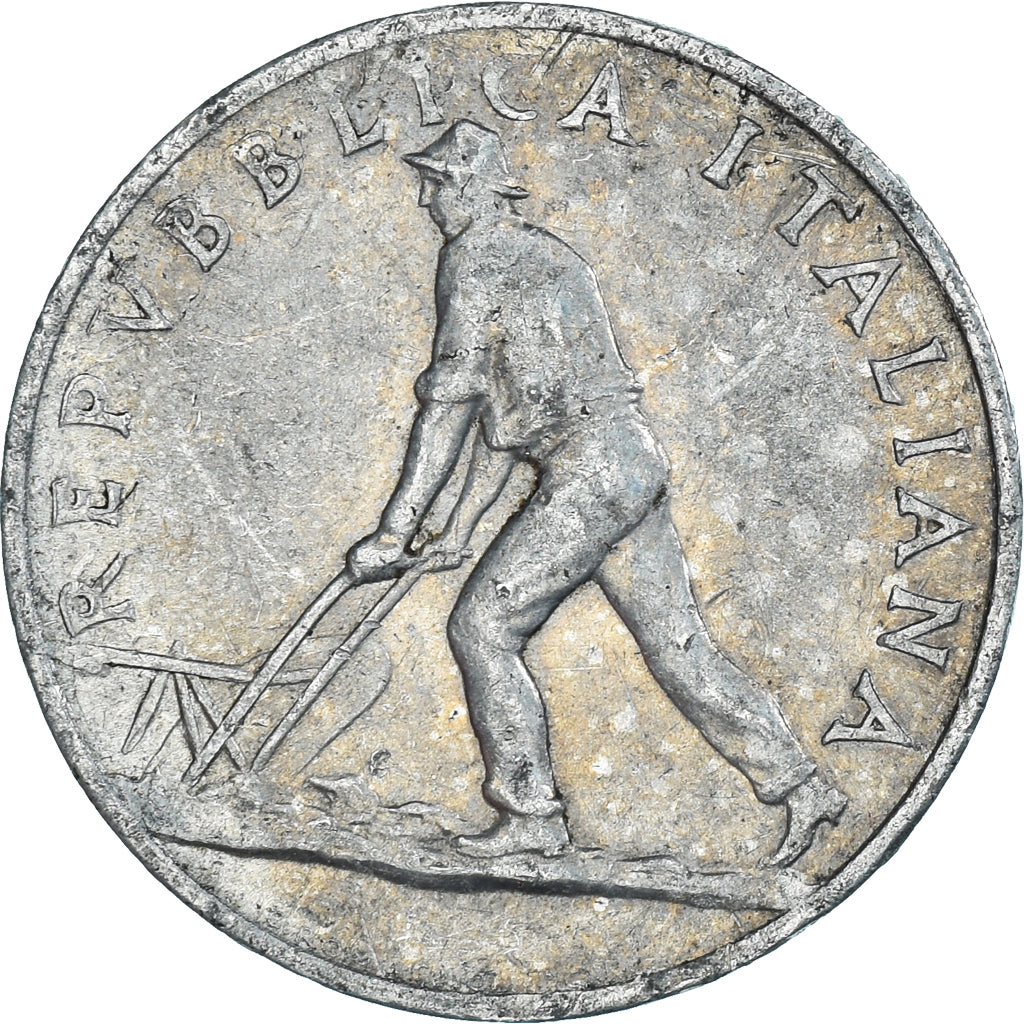 Moneta, Italia, 2 Lire, 1948