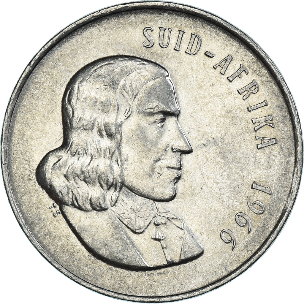 Münze, Südafrika, 20 Cents, 1966