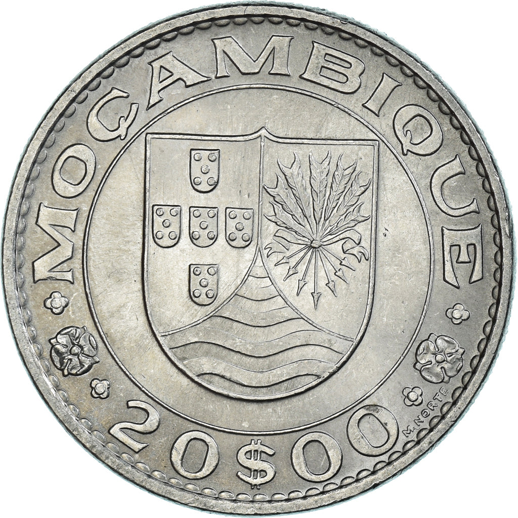 Coin, Portugal, 20 Centavos, 1971