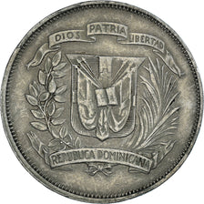 Moneda, República Dominicana, 1/2 Peso, 1967