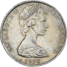 Monnaie, Nouvelle-Zélande, 50 Cents, 1975