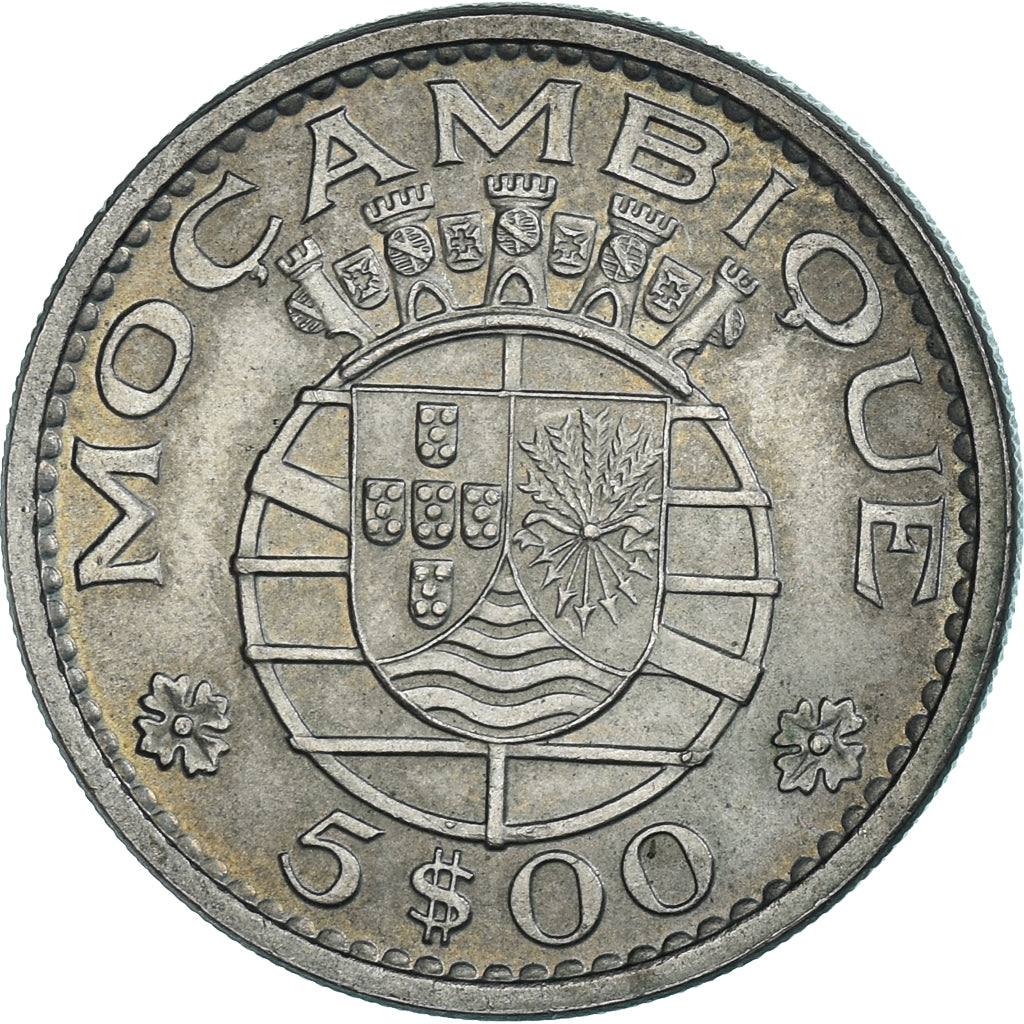 Münze, Portugal, 5 Escudos, 1971