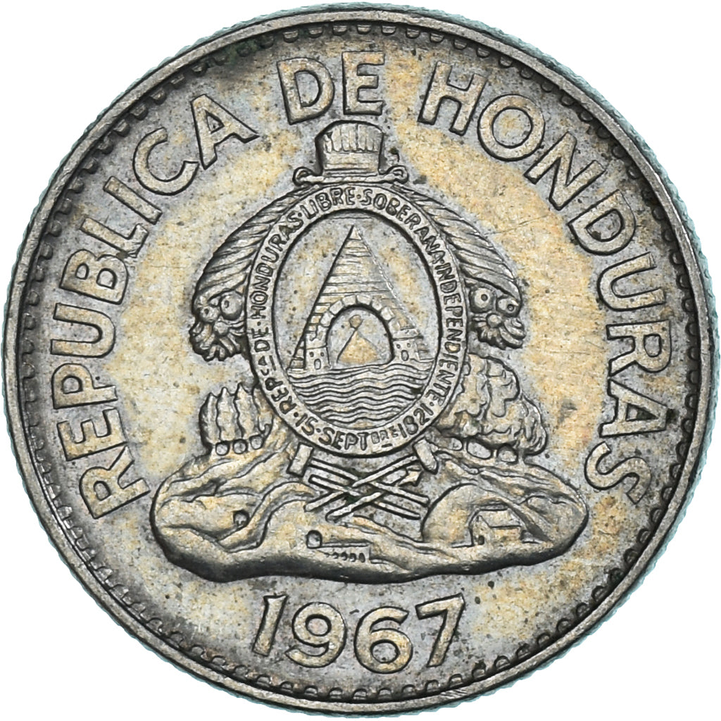 Moneda, Honduras, 20 Centavos, 1967