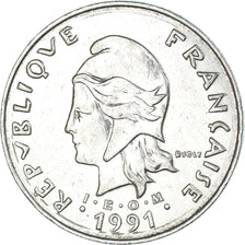 Moneda, Nueva Caledonia, 50 Francs, 1991