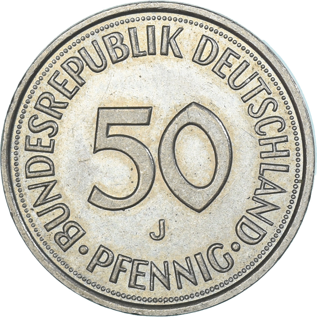 Moneta, Germania, 50 Pfennig, 1987