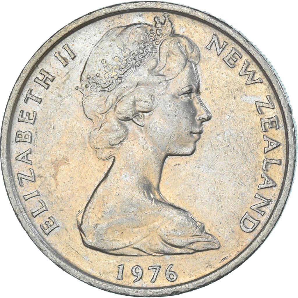 Moneta, Nowa Zelandia, 20 Cents, 1976
