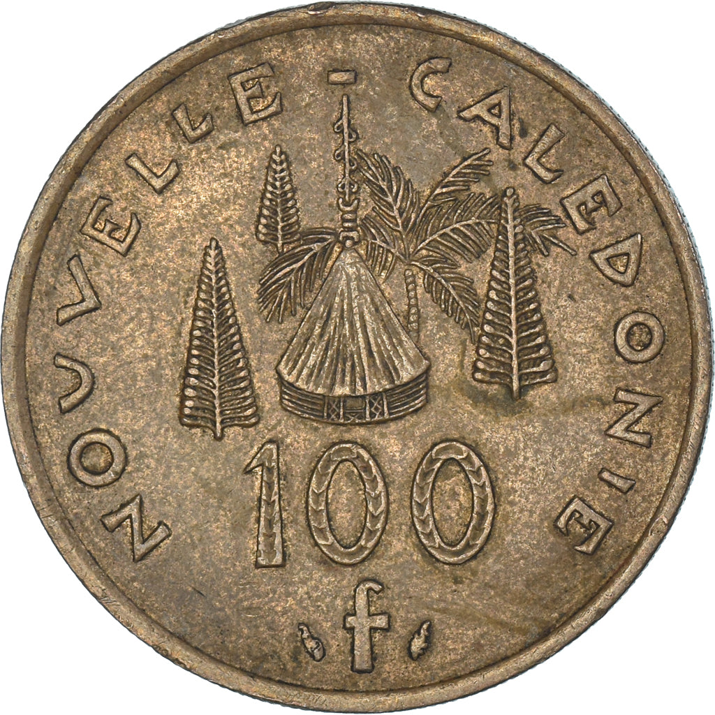 Moneta, Nowa Kaledonia, 100 Francs, 1991