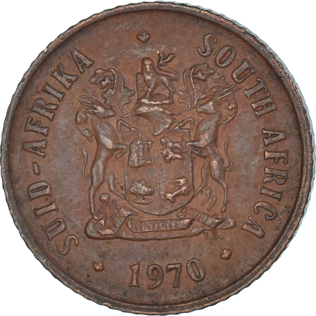 Münze, Südafrika, Cent, 1970