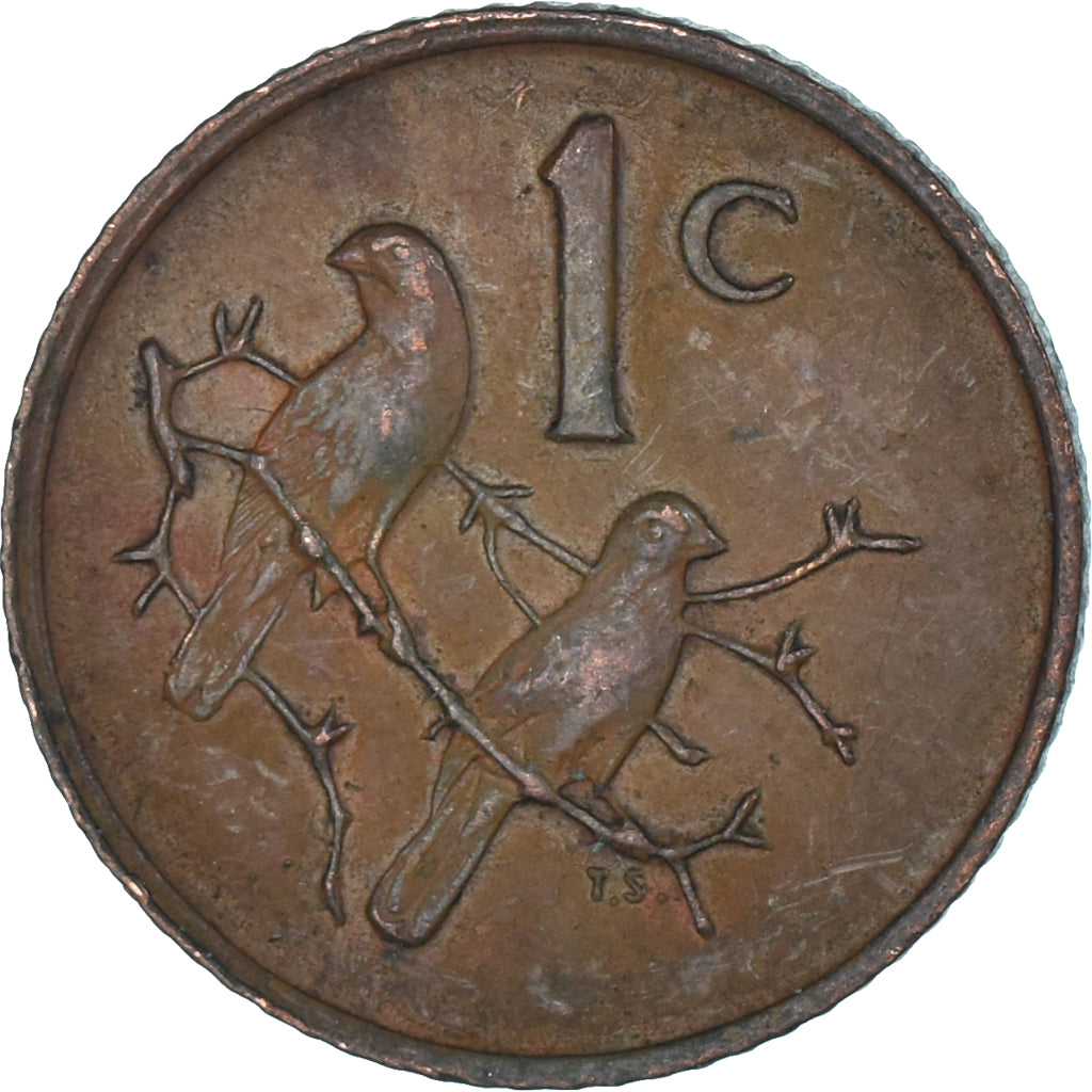 Münze, Südafrika, Cent, 1970