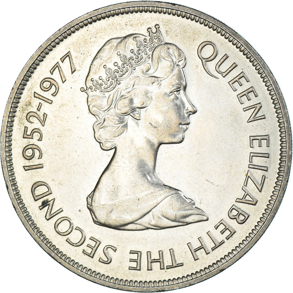 Moneta, Jersey, 25 Pence, 1977