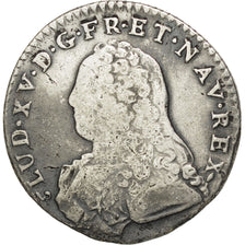 Coin, France, Louis XV, 1/10 Écu aux branches d'olivier, 12 Sols, 1/10 ECU