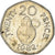 Coin, Guernsey, 20 Pence, 1982