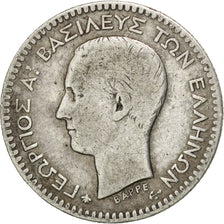 GREECE, 50 Lepta, 1874, Athens, KM #37, VF(20-25), Silver, 2.44
