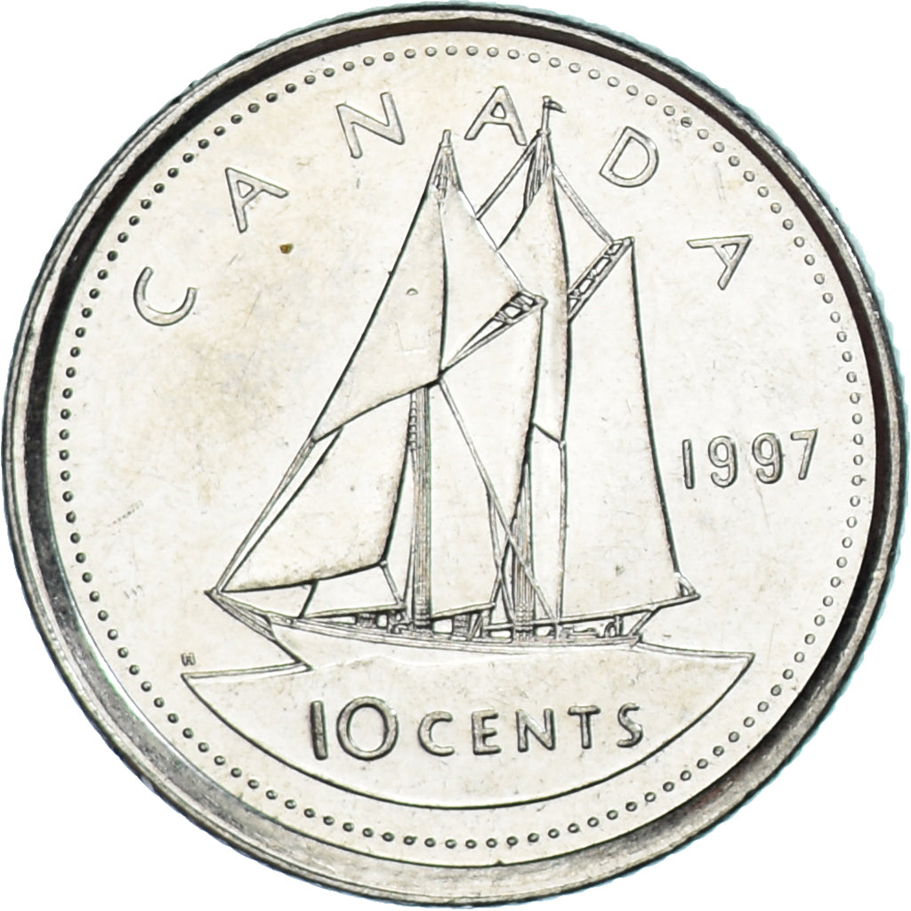 Moneta, Canada, 10 Cents, 1997