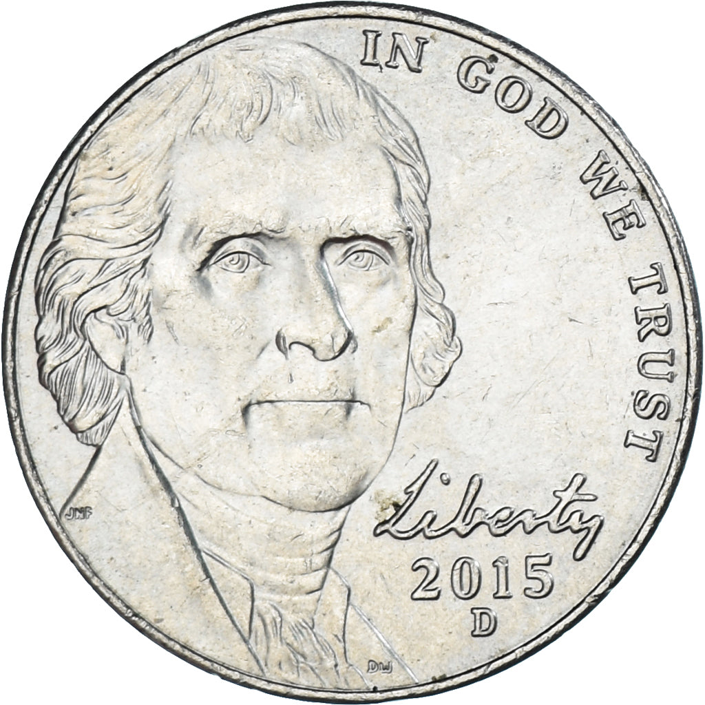 Munten, Verenigde Staten, 5 Cents, 2015