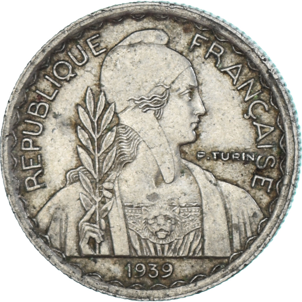 Coin, FRENCH INDO-CHINA, 10 Cents, 1939