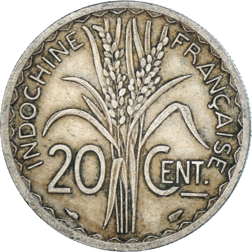 Coin, FRENCH INDO-CHINA, 20 Cents, 1939