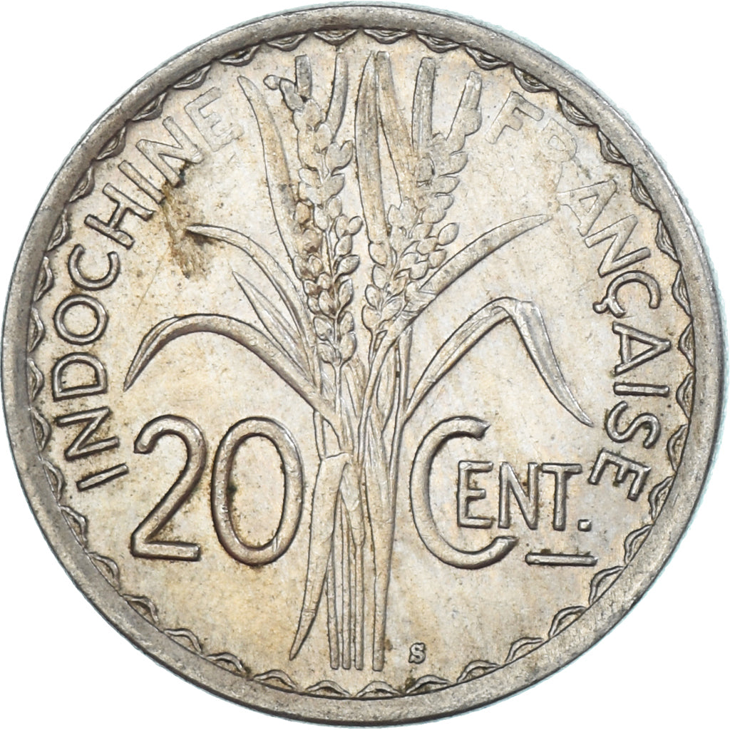 Coin, FRENCH INDO-CHINA, 20 Cents, 1941