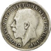 GREAT BRITAIN, 3 Pence, 1917, KM #813, VF(20-25), Silver, 16, 1.37