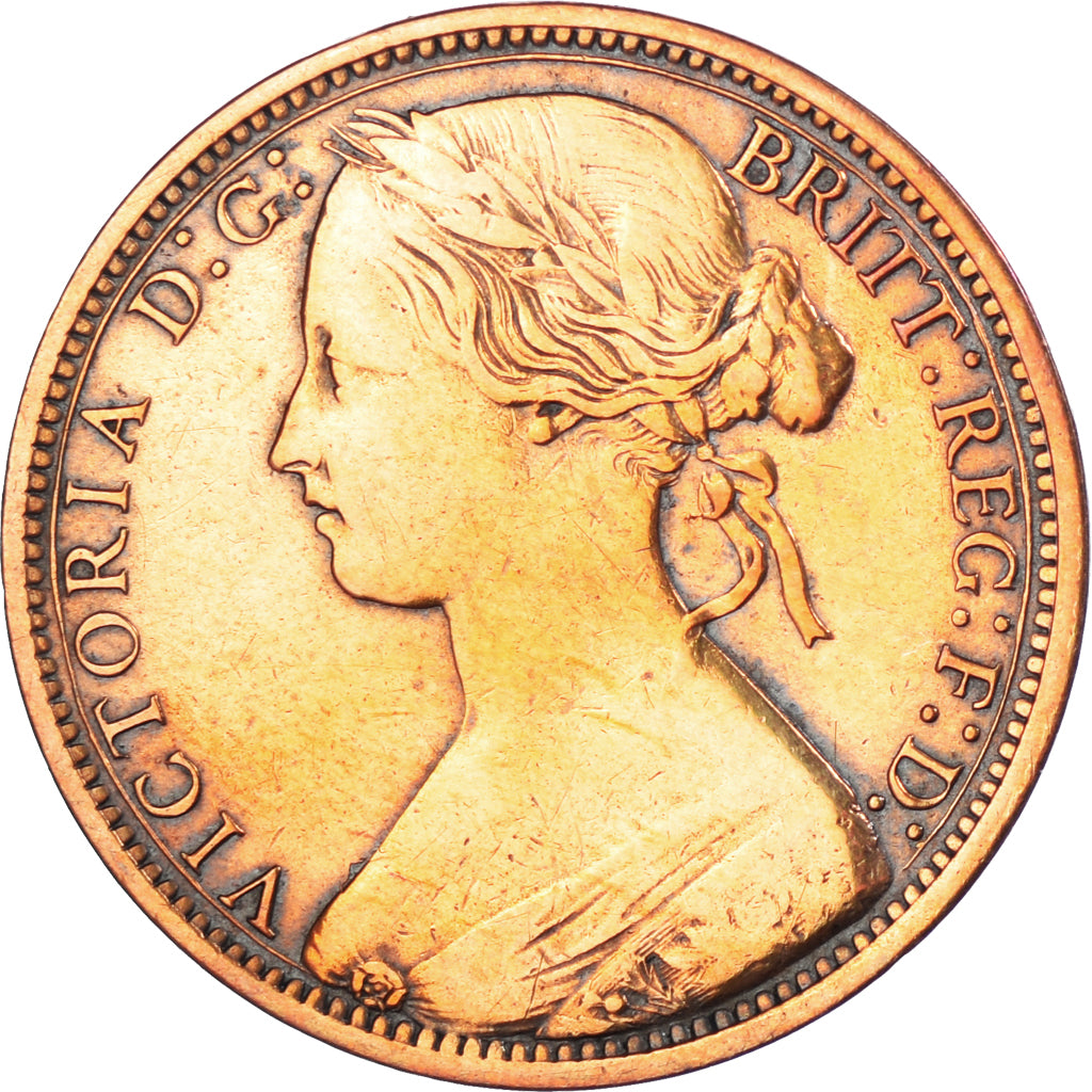 Coin, Great Britain, Penny, 1873