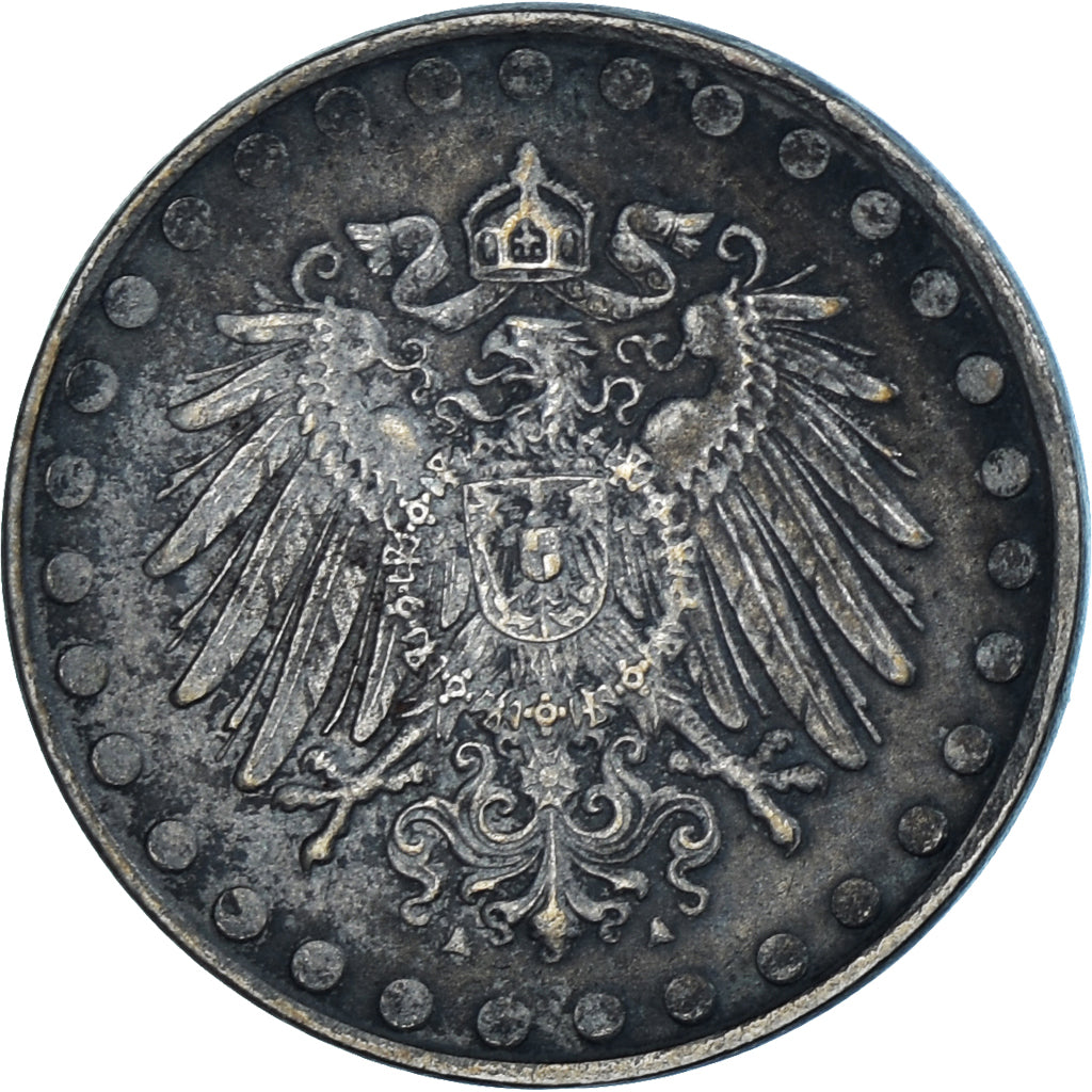 Monnaie, Allemagne, 10 Pfennig, 1917