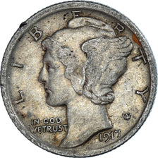 Münze, Vereinigte Staaten, Dime, 1917